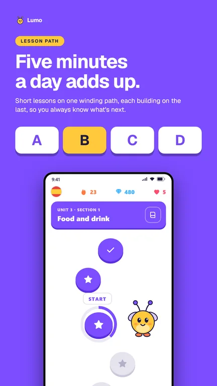 Answer buttons template, Education
