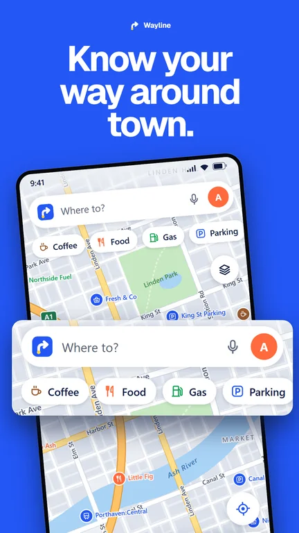 Turn card template, Maps & Navigation