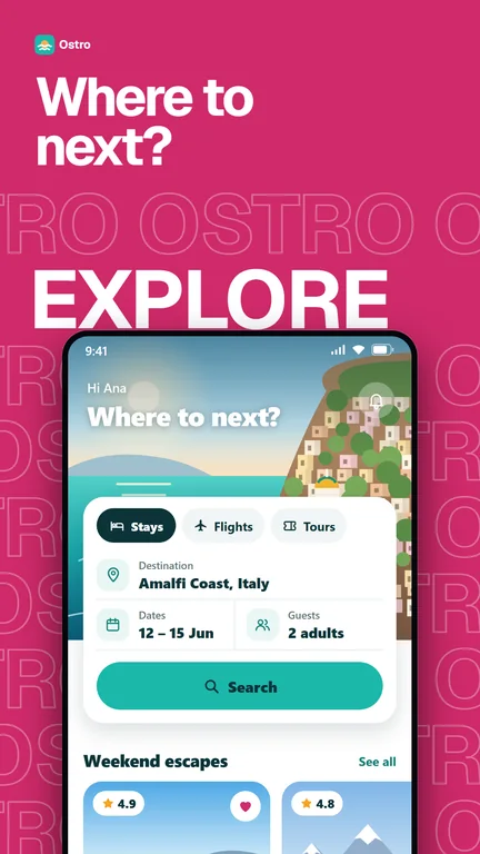 Destination word template, Travel